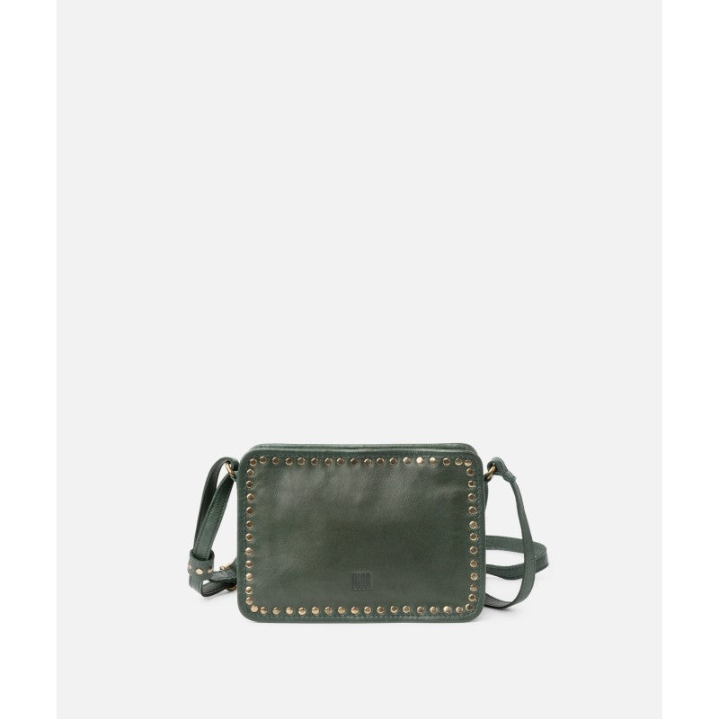 BIBA Rockwall leather crossbody bag front view