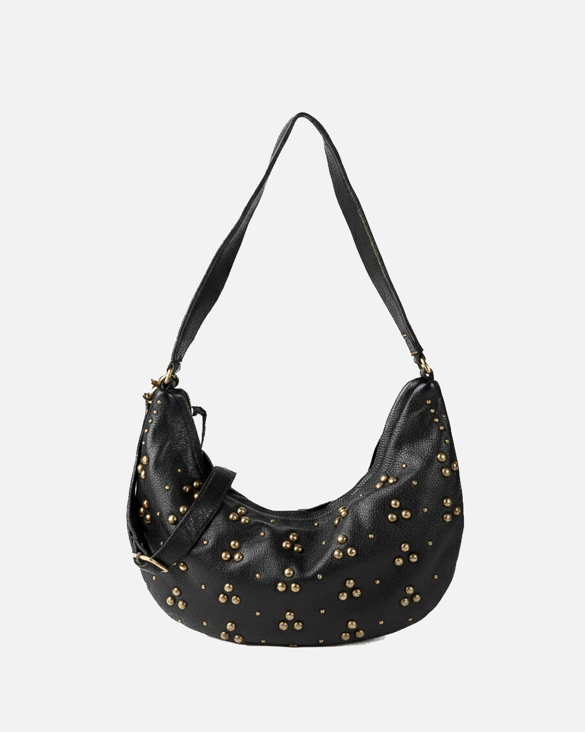 Biba leather bag with studded details