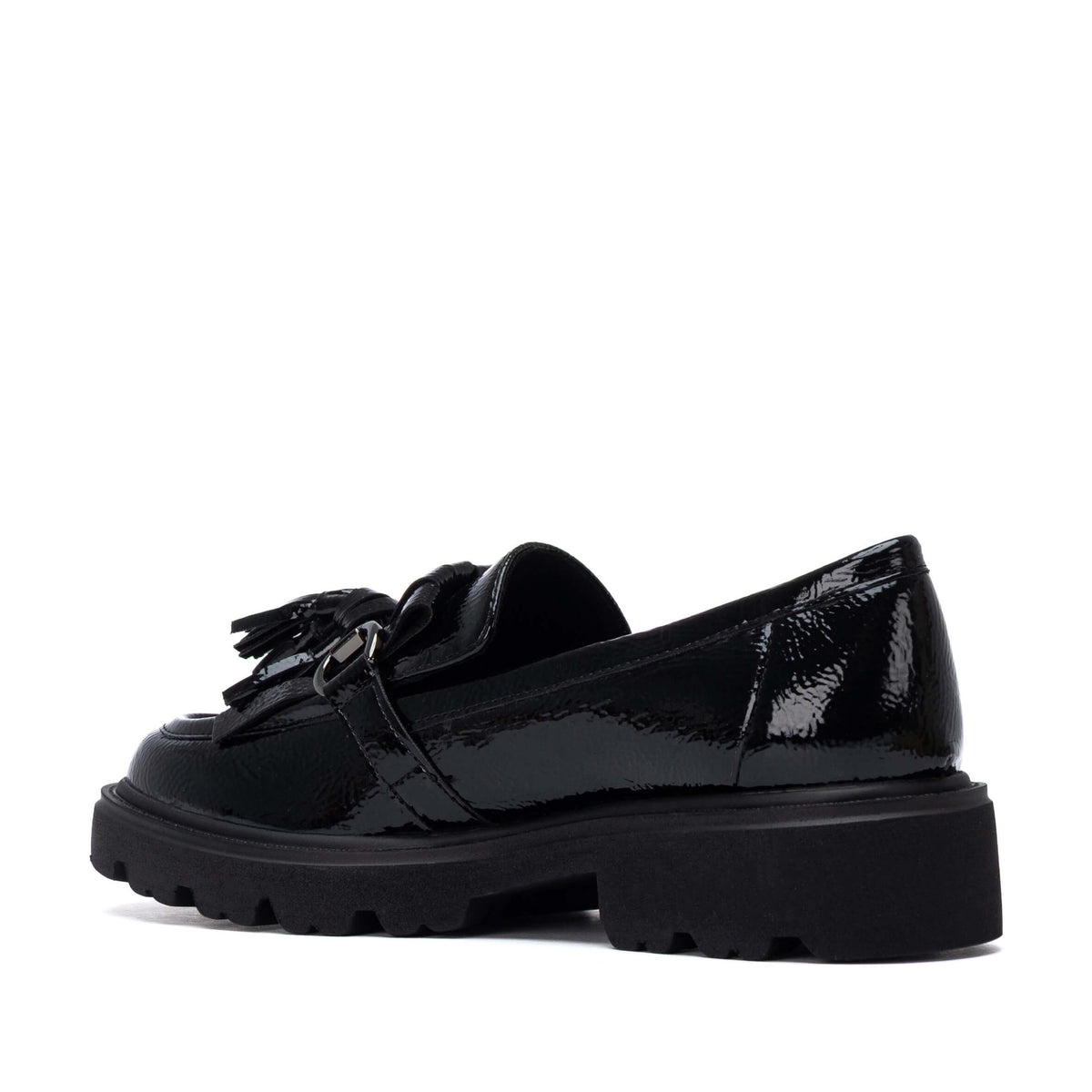 Women’s slip-on loafers with a chunky rubber sole