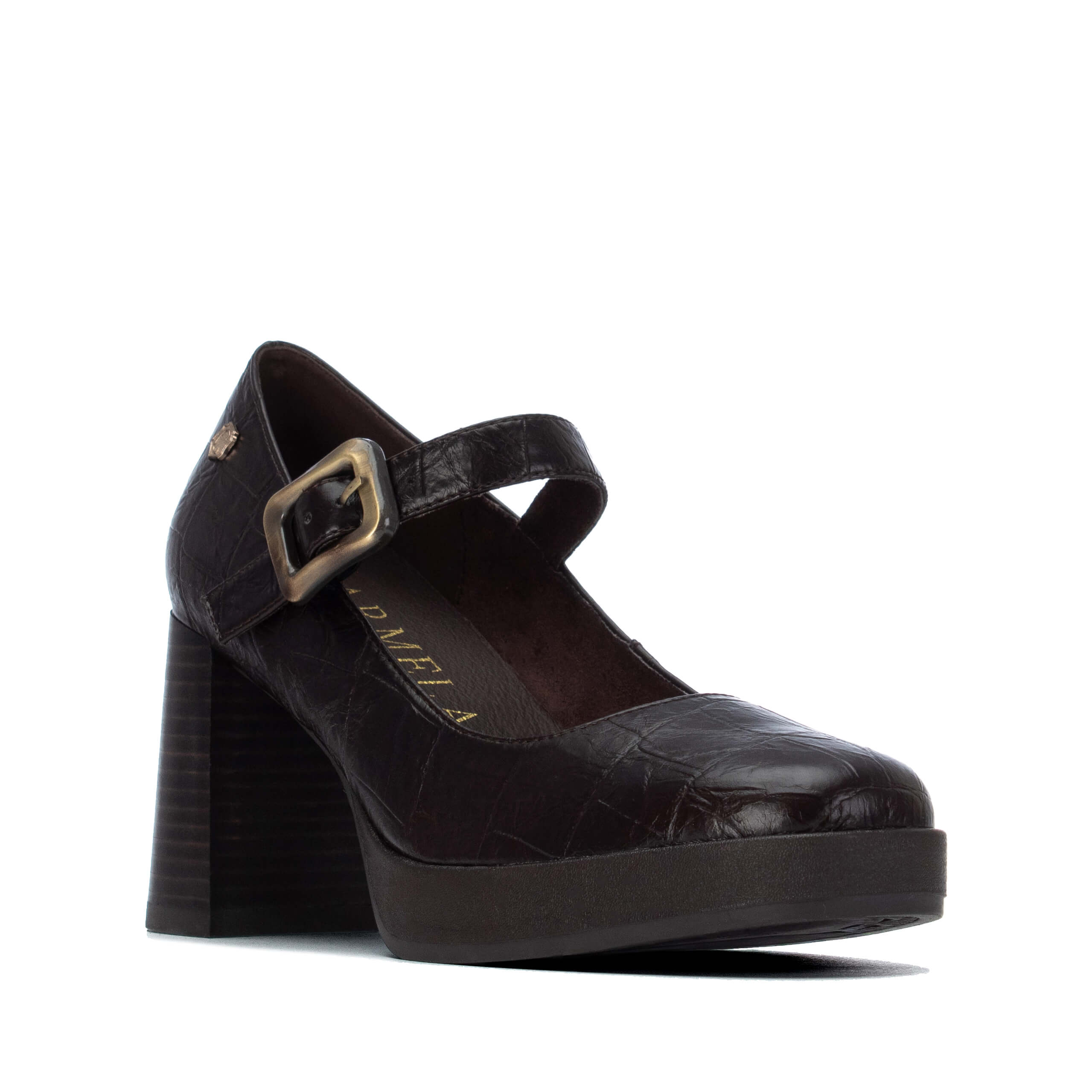 Carmela 16430402 heeled shoes with adjustable buckle