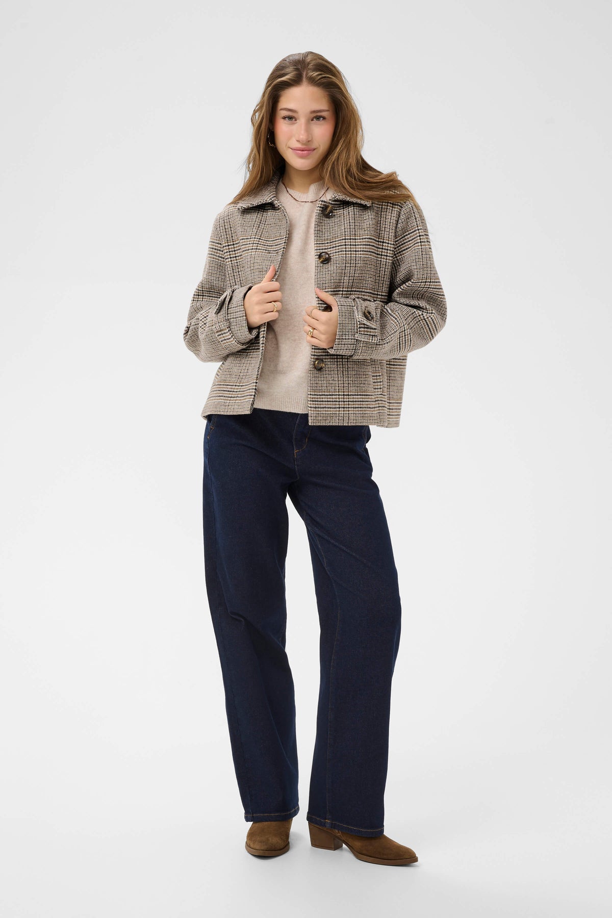 CREAM George Short Coat