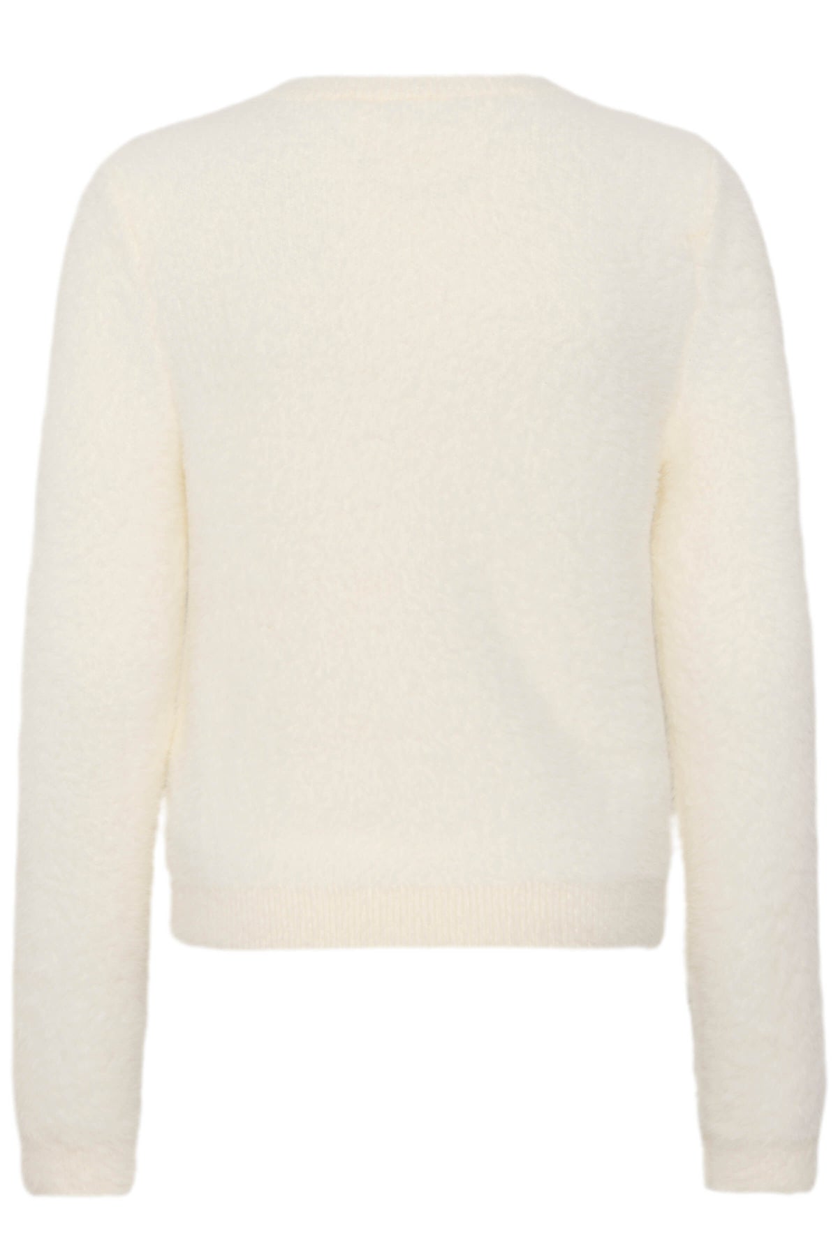 Cream Inaya Pullover in white back  view