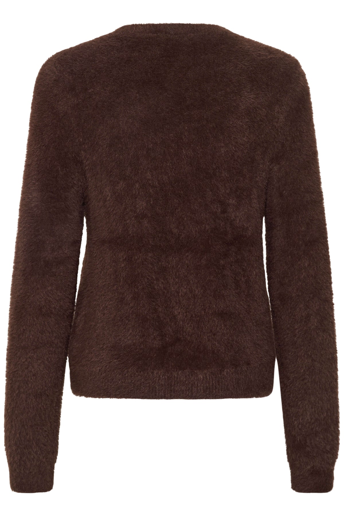 Cream Inaya Pullover in brown back view
