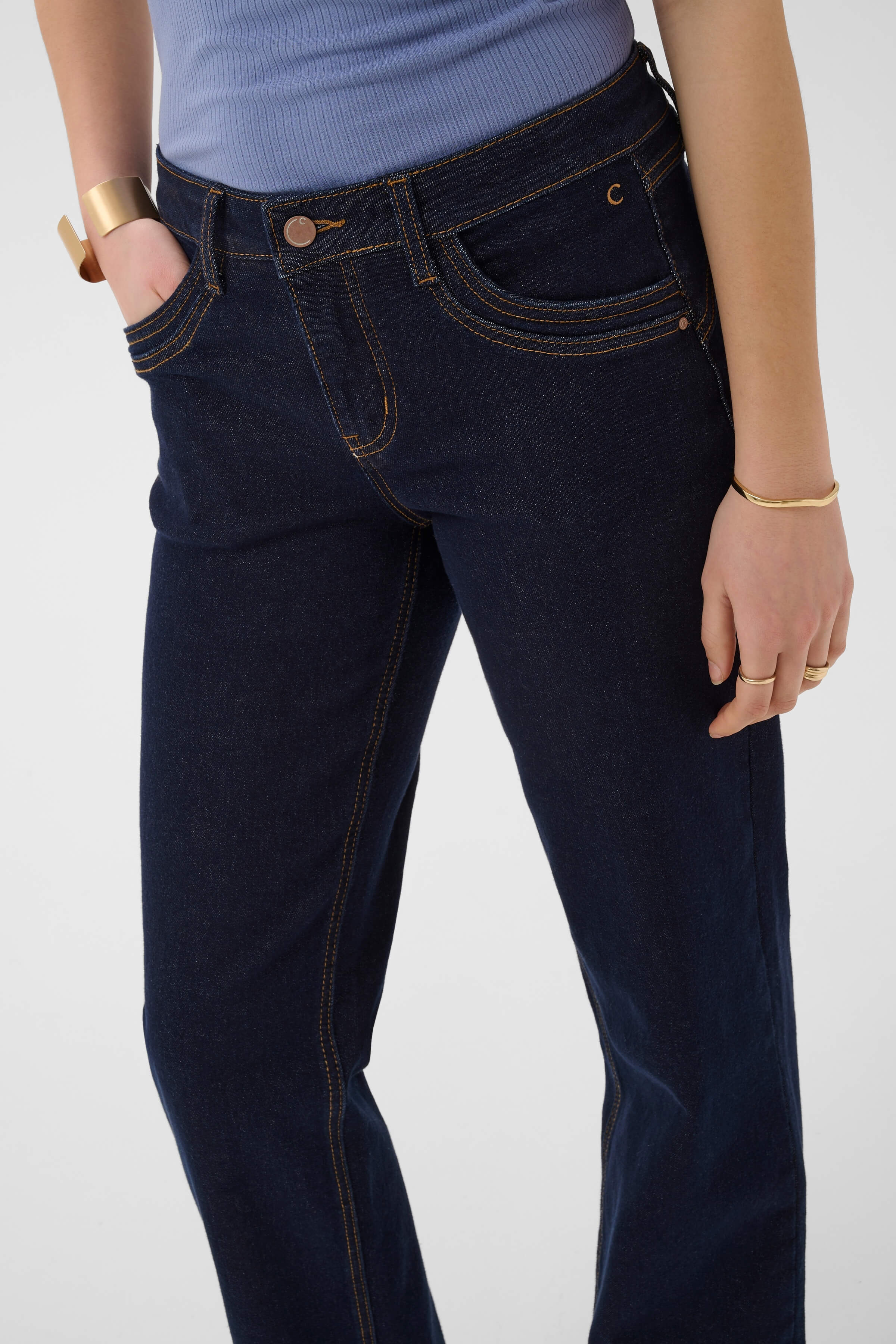 CREAM Lone Straight Leg Jeans