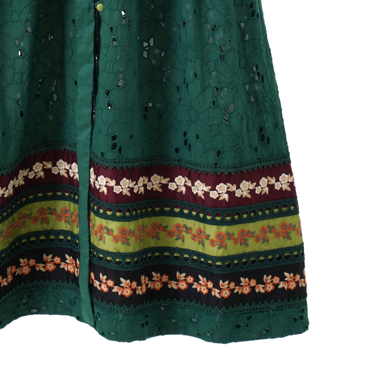 Emily Lovelock ELAW26-D1732-05 embroidered hem detail