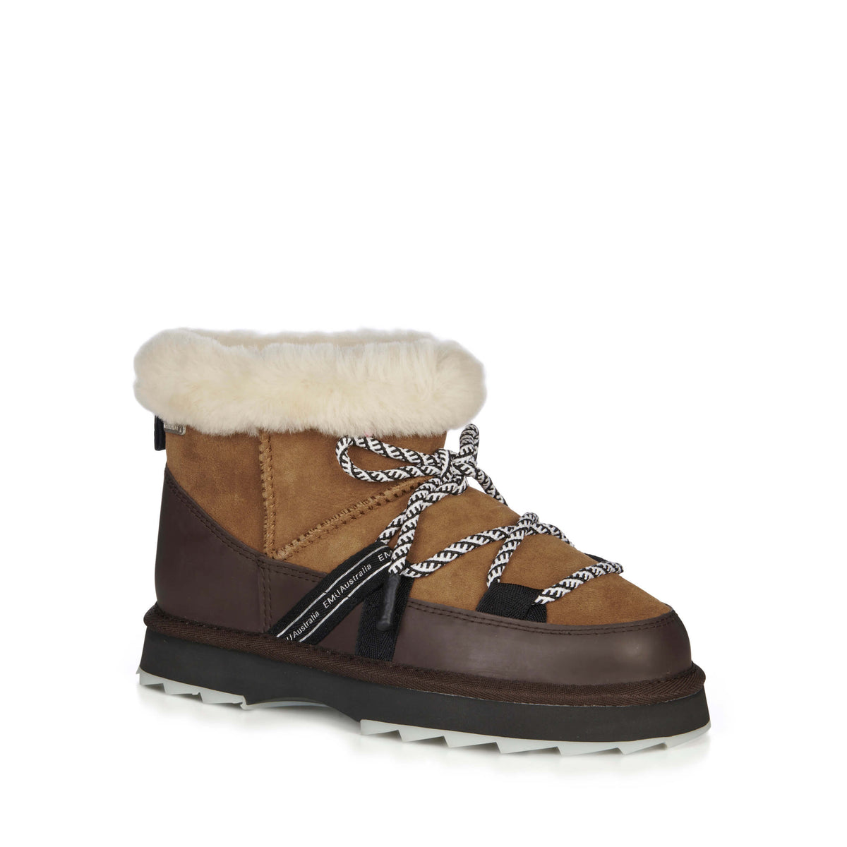 EMU Australia Blurred Micro ankle boots in camel