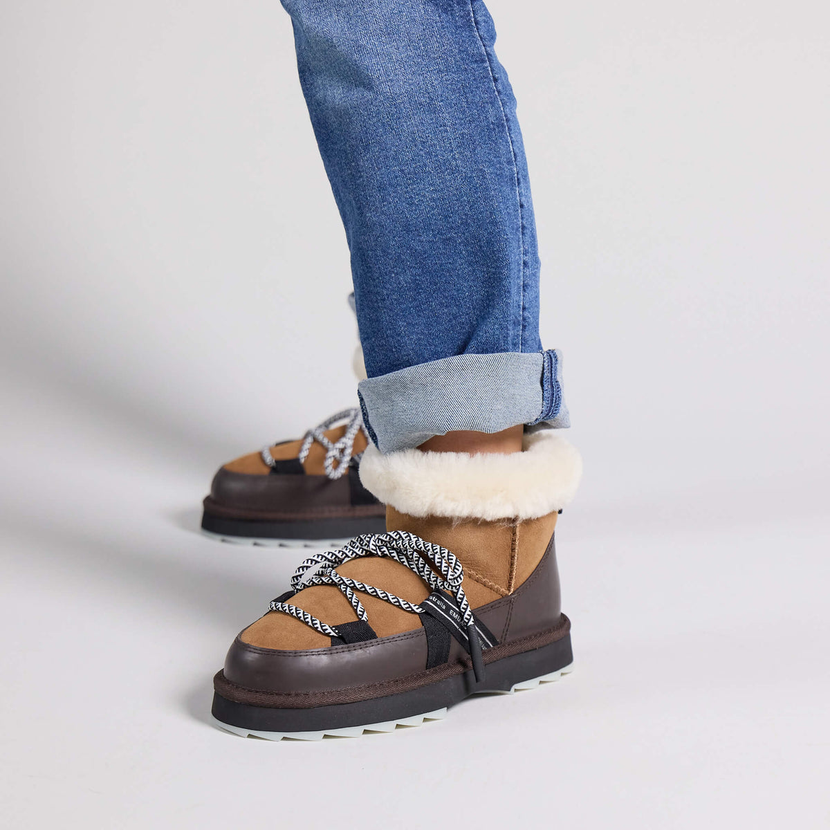 EMU Australia Blurred Micro ankle boots side view
