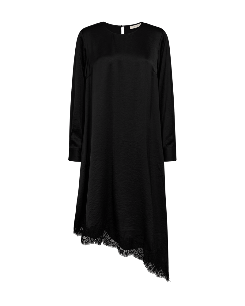 Freequent Dove midi dress style 212266 front view