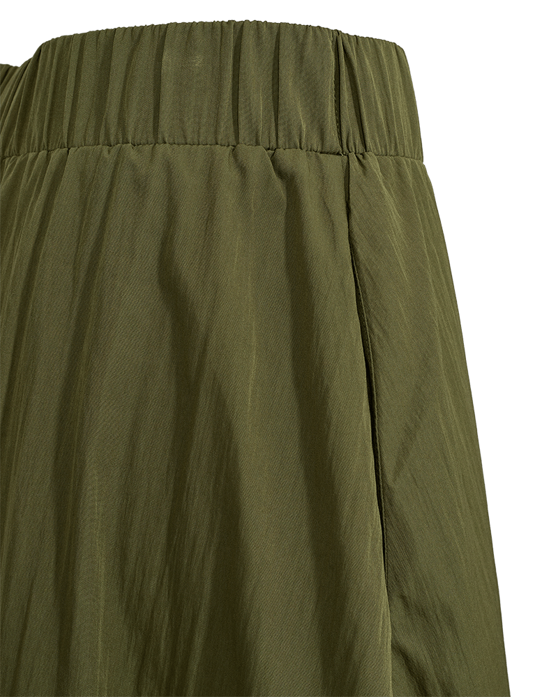 Women’s Freequent A-line skirt with a softly crinkled texture
