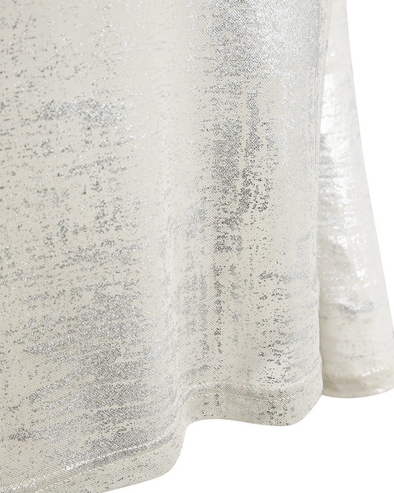 Freequent Isva shimmering fabric detail