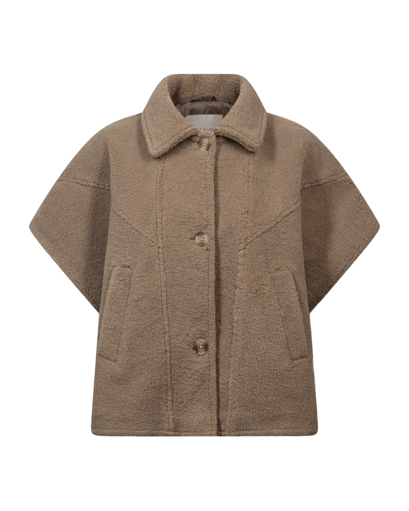 Freequent Kevin Brown Teddy Cape front view