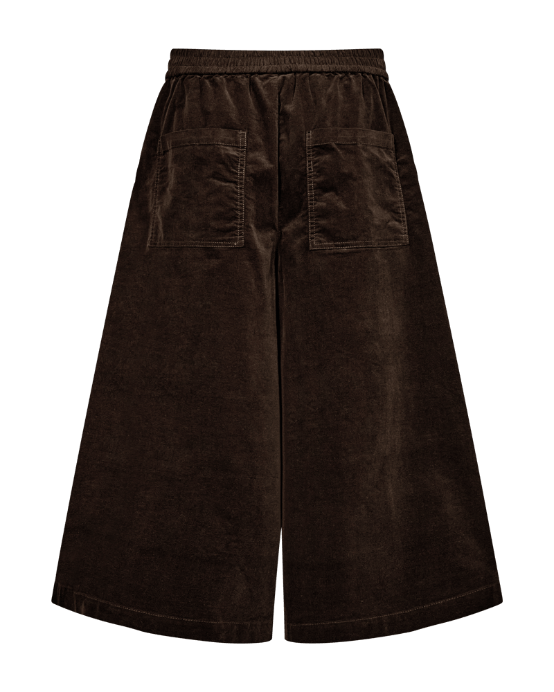 Freequent cotton-blend trousers with a mid-rise waist