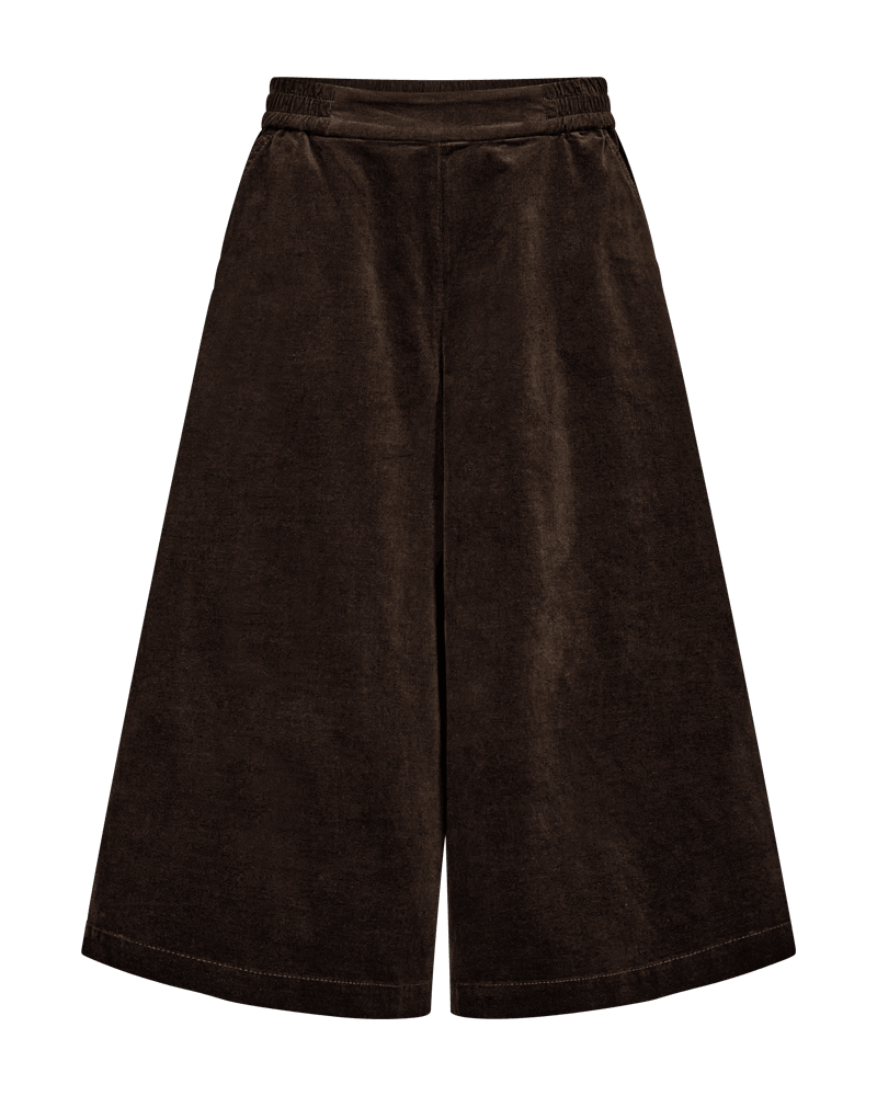 Freequent culotte trousers in brown 