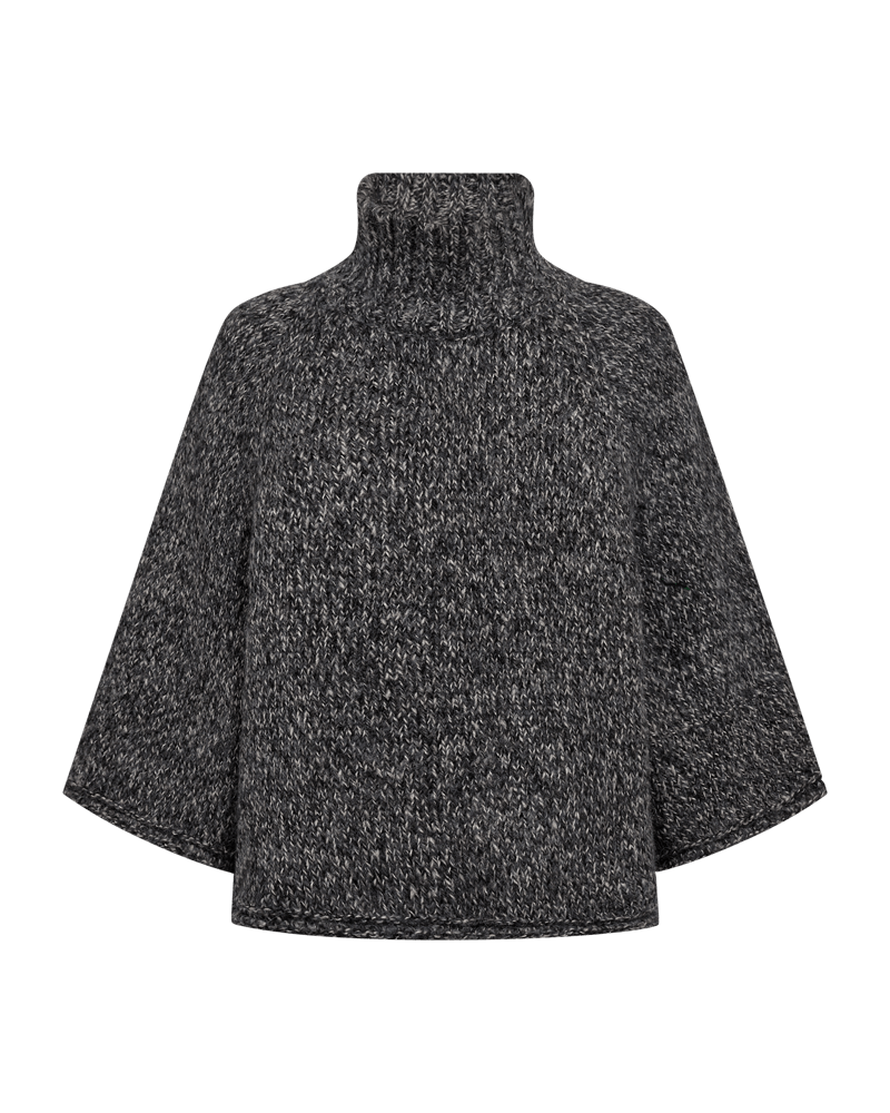 Freequent Selina soft melange knit texture