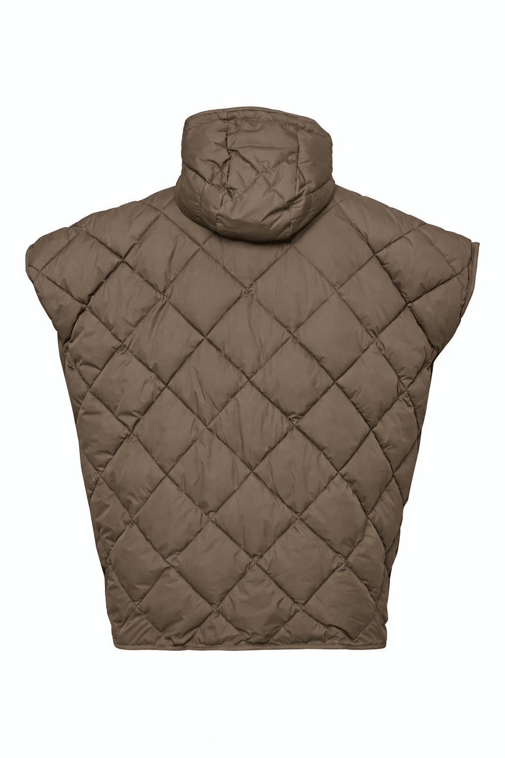 Ilse Jacobsen hooded padded cape back view