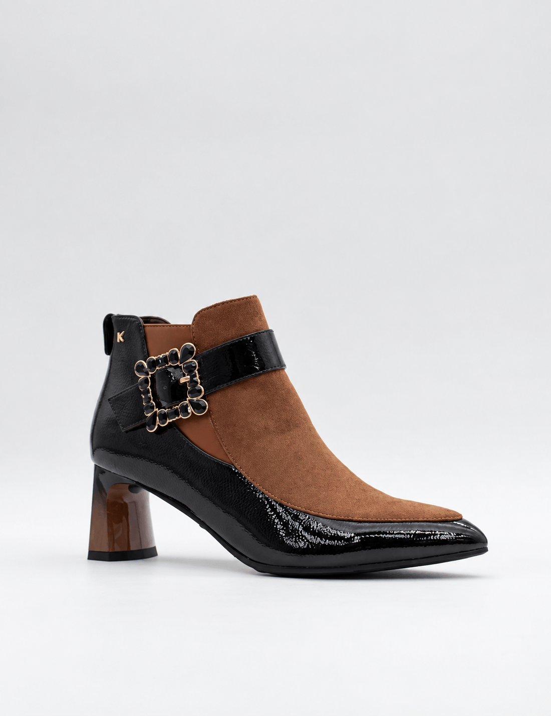 Kate Appleby Eltisley Fudge embellished ankle boot
