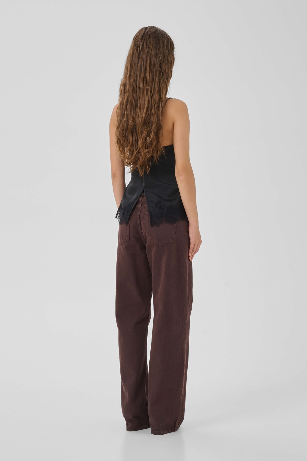 My Essential Wardrobe Brenda asymmetric top back view