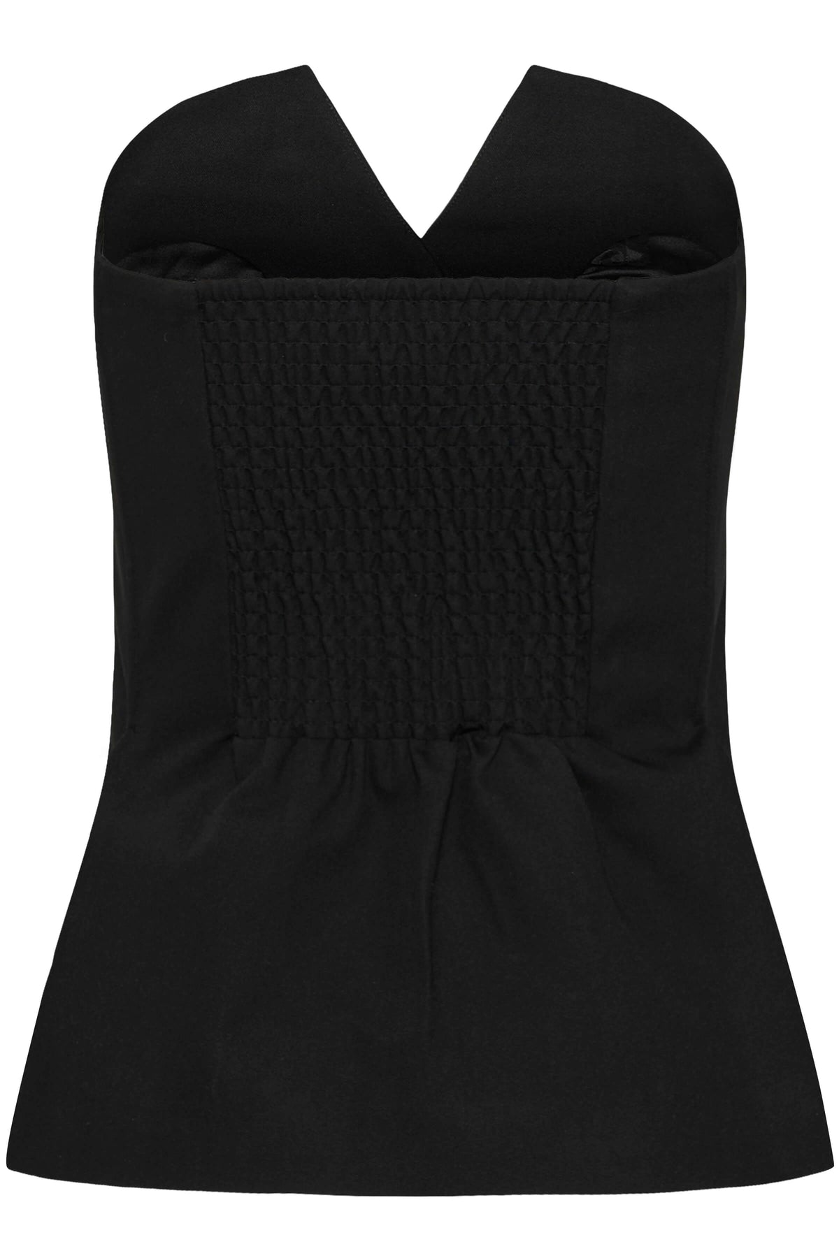 My Essential Wardrobe Evelina shaped top smocked back detail