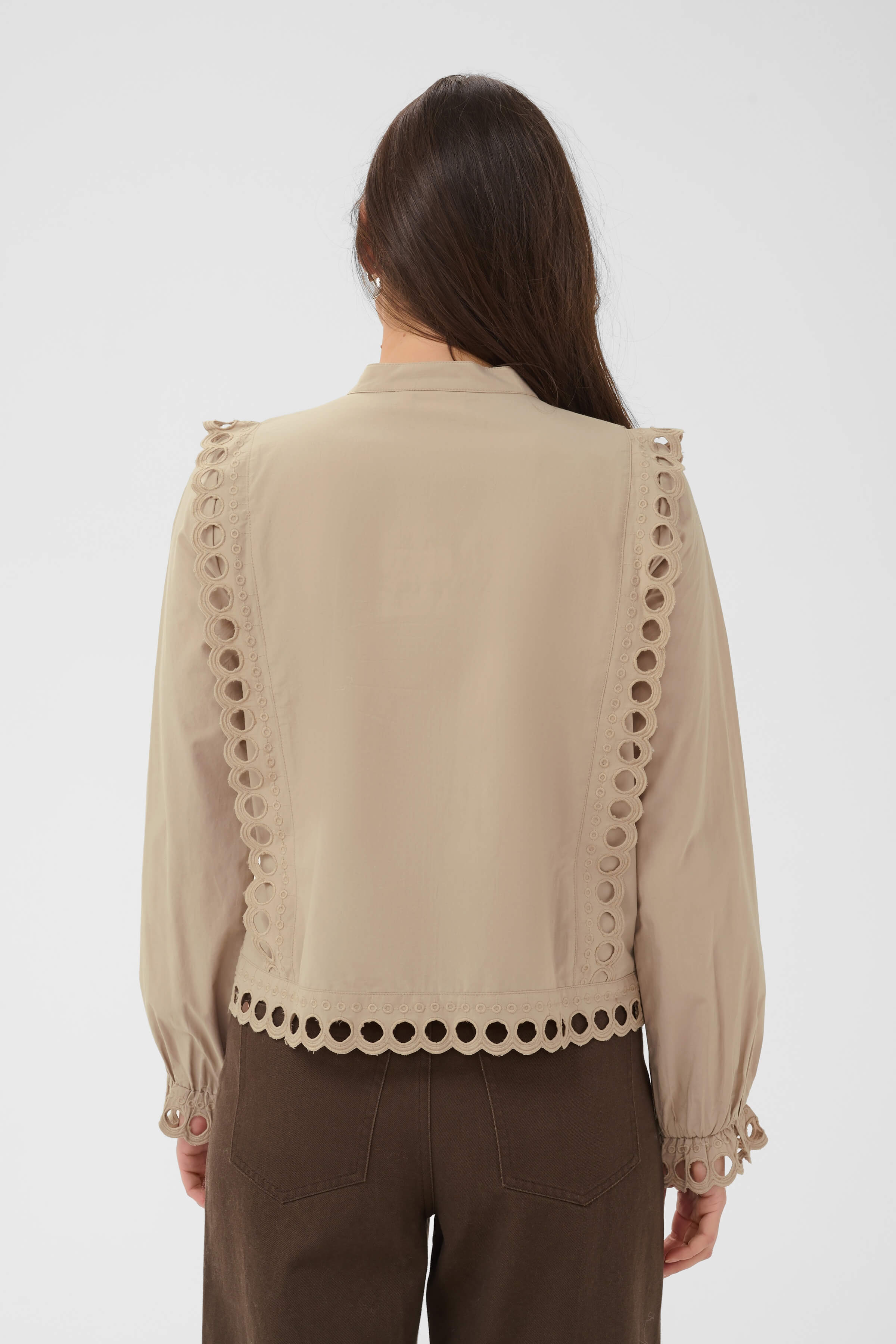 Pure cotton MarleeSZ Shirt with cut-out detailing