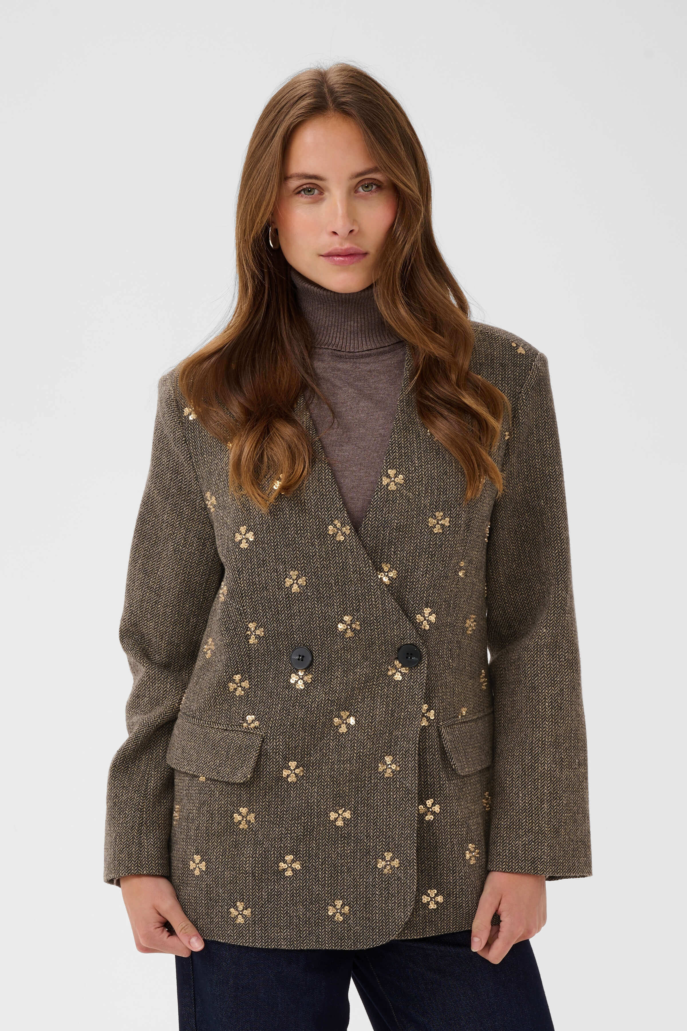Saint Tropez TerencianaSZ double-breasted blazer