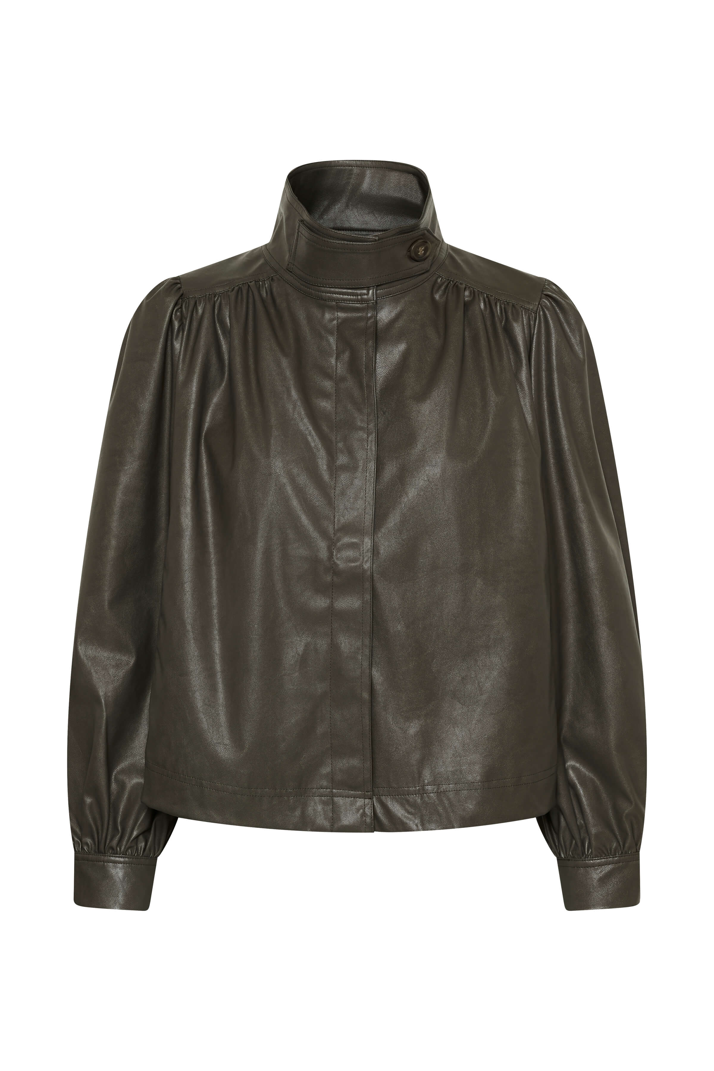 Saint Tropez short jacket with long gathered sleeves