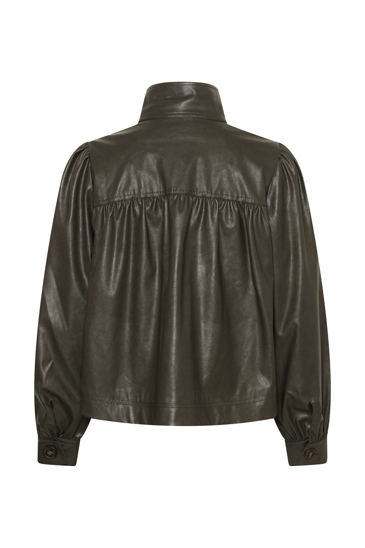 TomaSZ Jacket with high collar and buttoned cuffs
