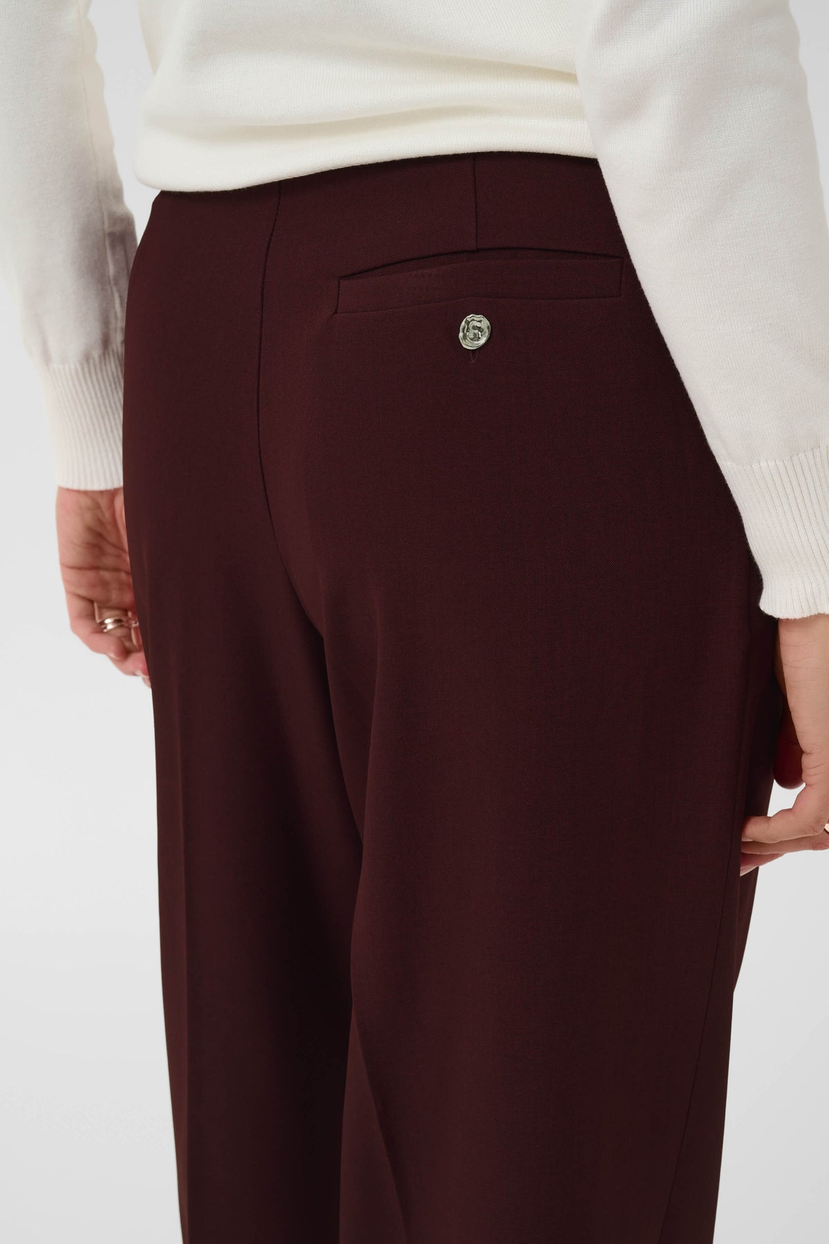 Saint Tropez UbigailSZ trousers with belt loops