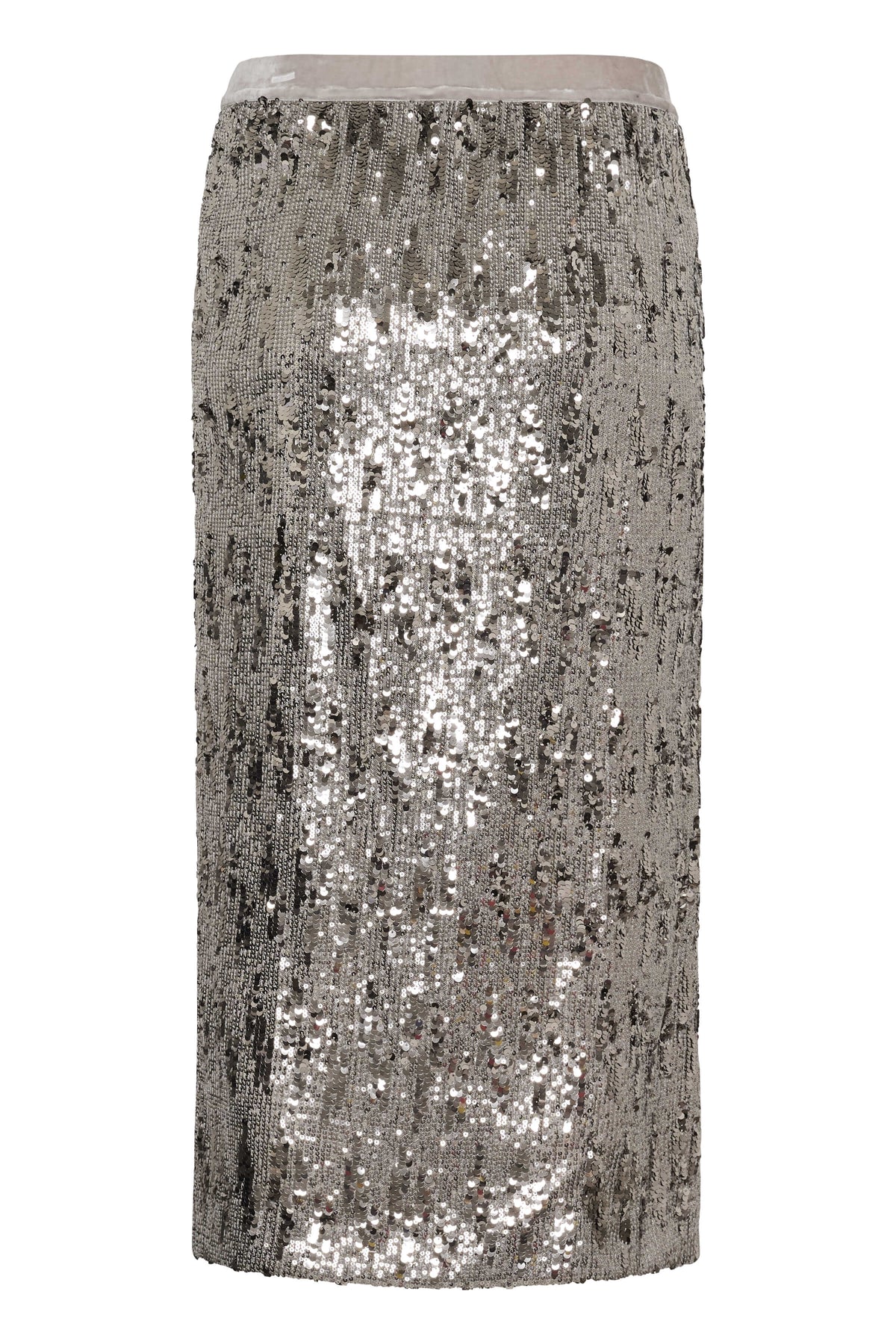 Saint Tropez Ultrea sequin midi skirt back view