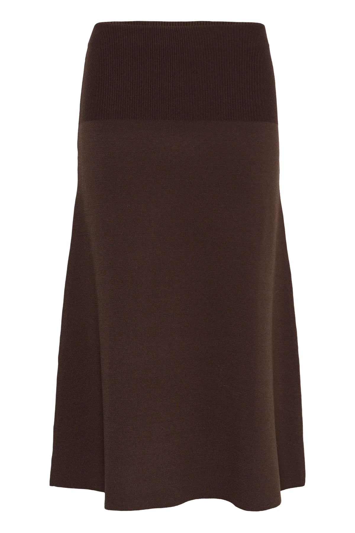 Saint Tropez Uzdina knitted midi skirt front view