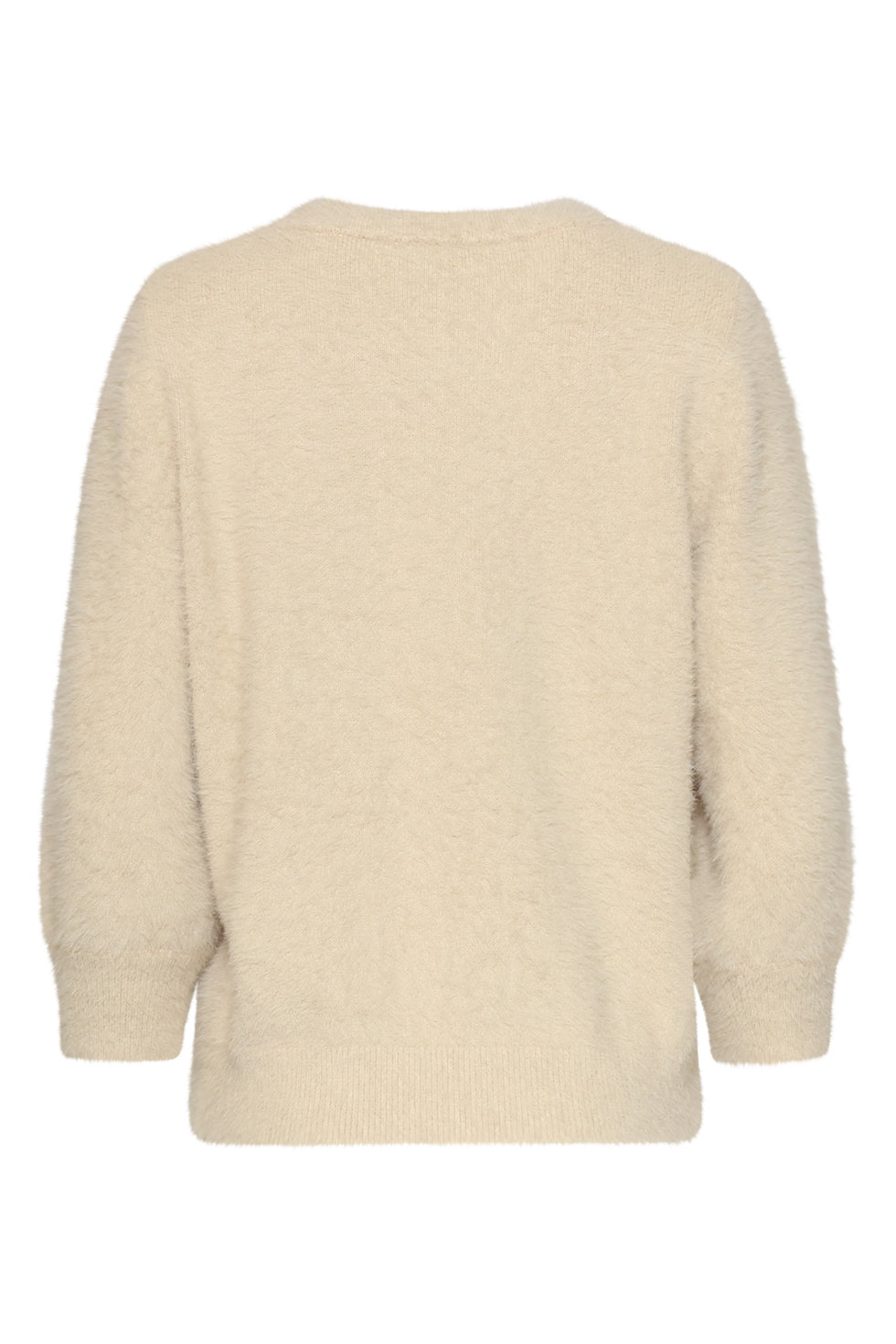 Women’s soft textured jumper with scattered faux pearls