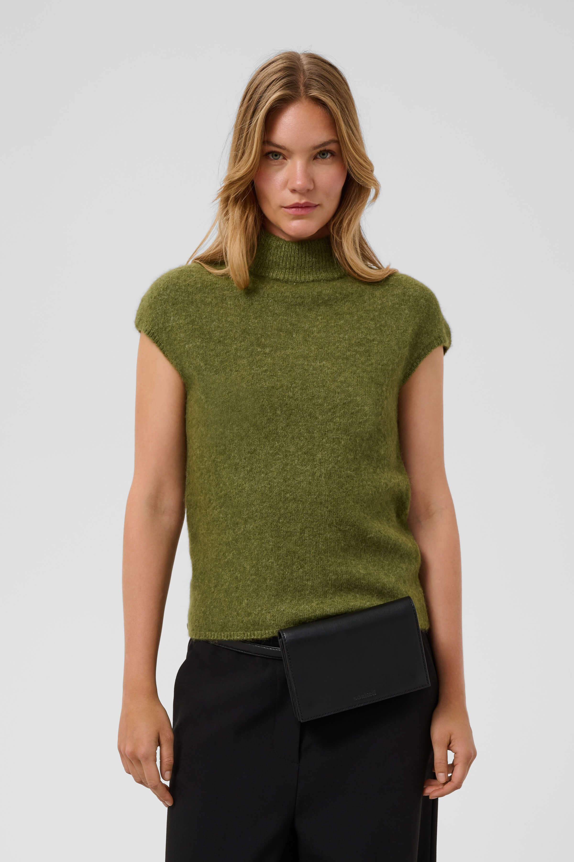 Front view of the Soaked in Luxury Anina Pullover
