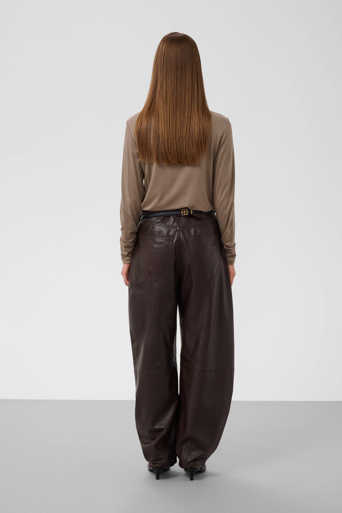 Soaked in Luxury long-sleeved roll-neck layering top