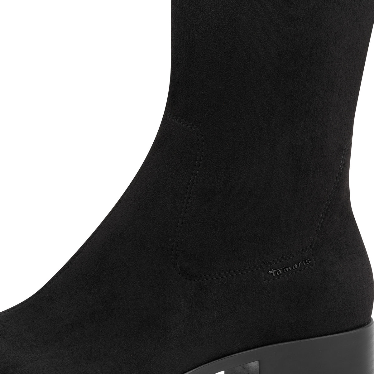 Tamaris suede-look boots with pointed toe
