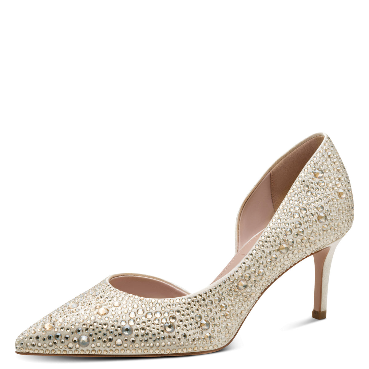 Tamaris Pearl Glam textile upper detail