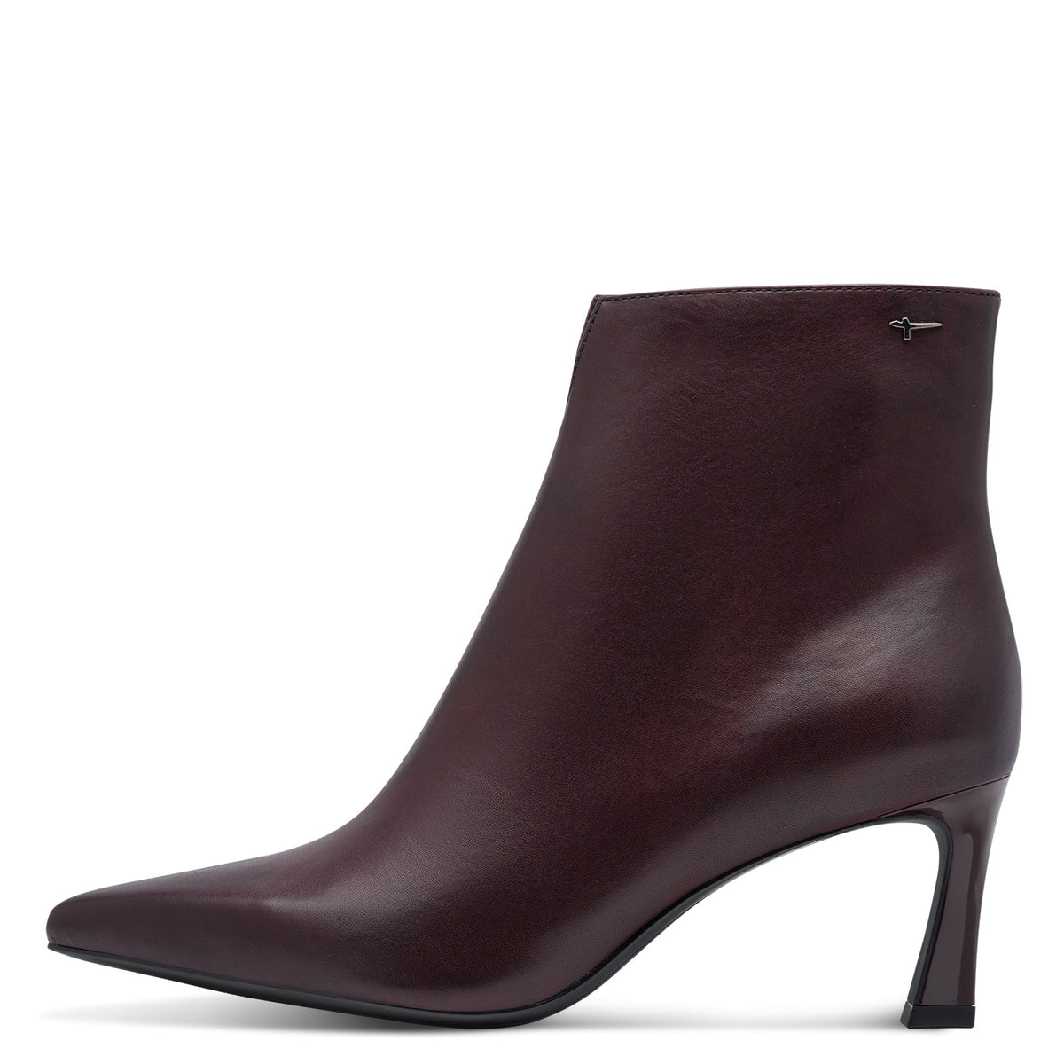 Tamaris leather ankle boots with a pointed toe