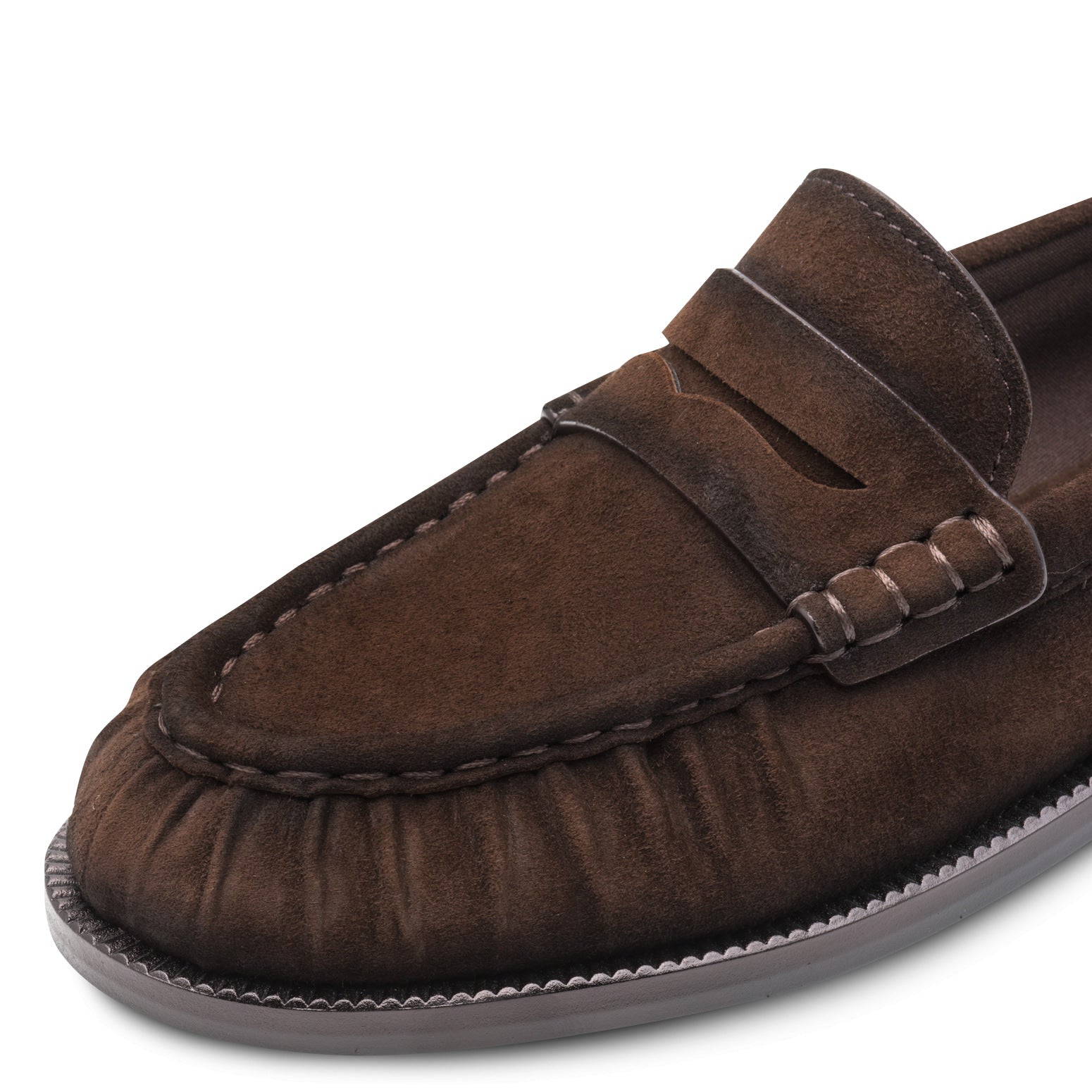 Tamaris leather loafers with a classic penny strap