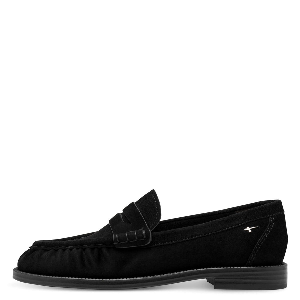 Tamaris everyday loafers with subtle ruched detailing
