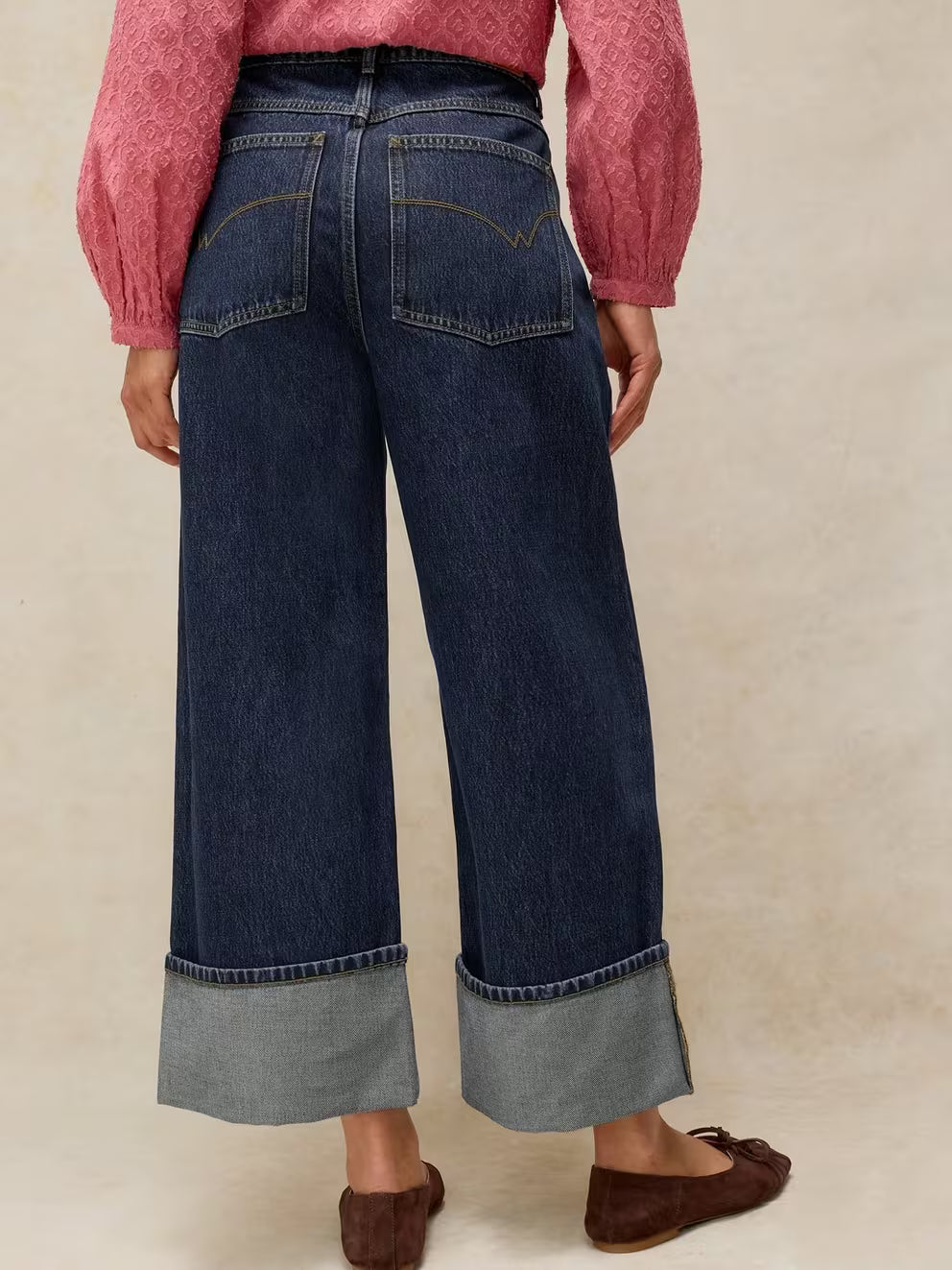 White Stuff Bailey straight-leg denim detail