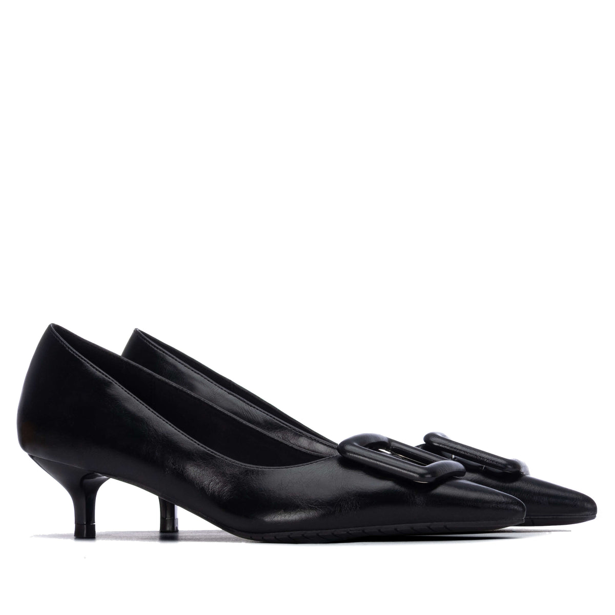 Xti court shoe with a stable medium-height heel