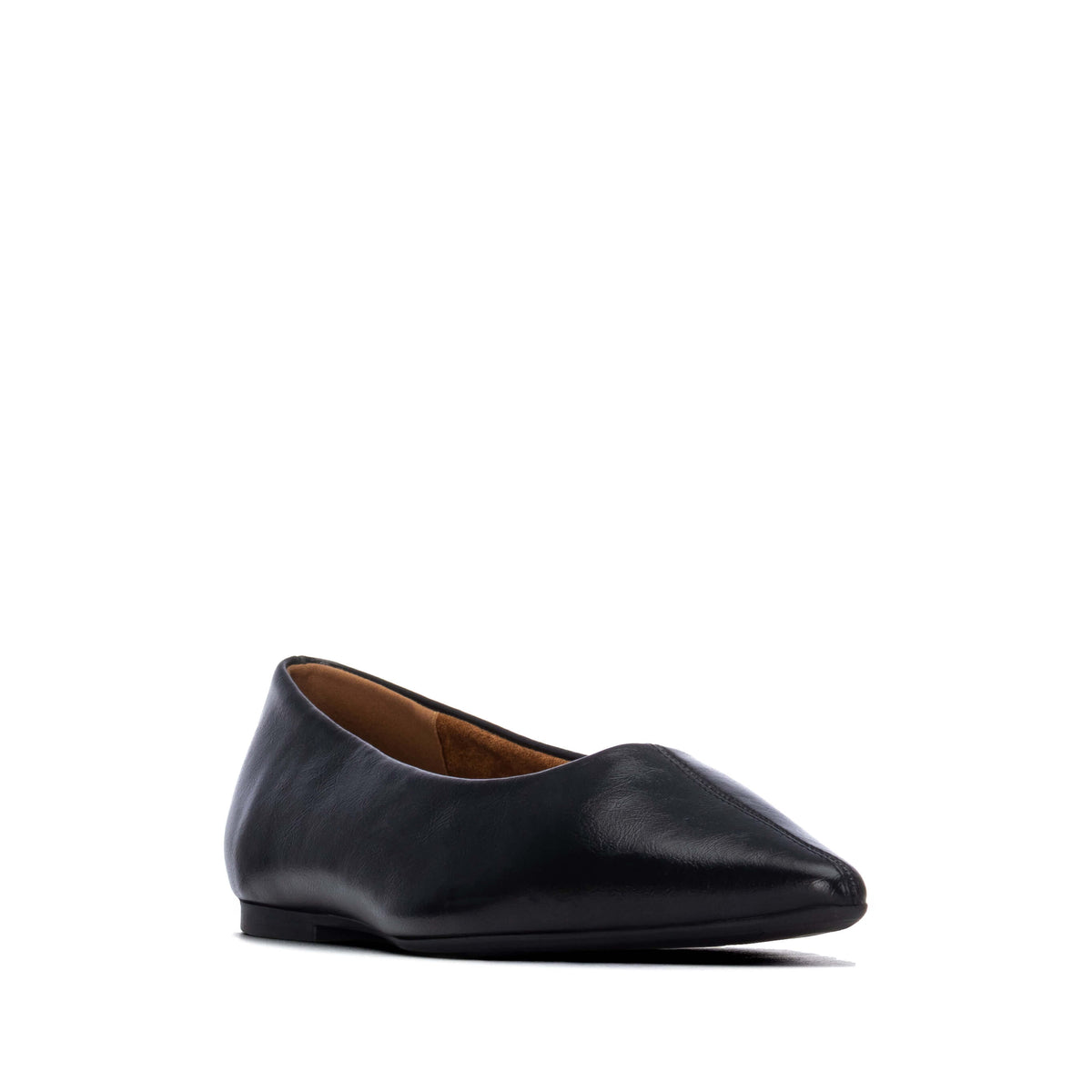 Women’s synthetic ballerina shoe with pointed toe