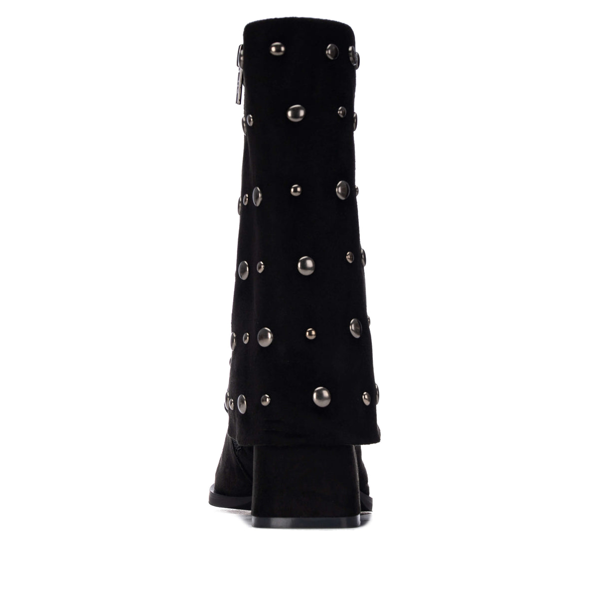 Xti heeled ankle boot with zip fastening