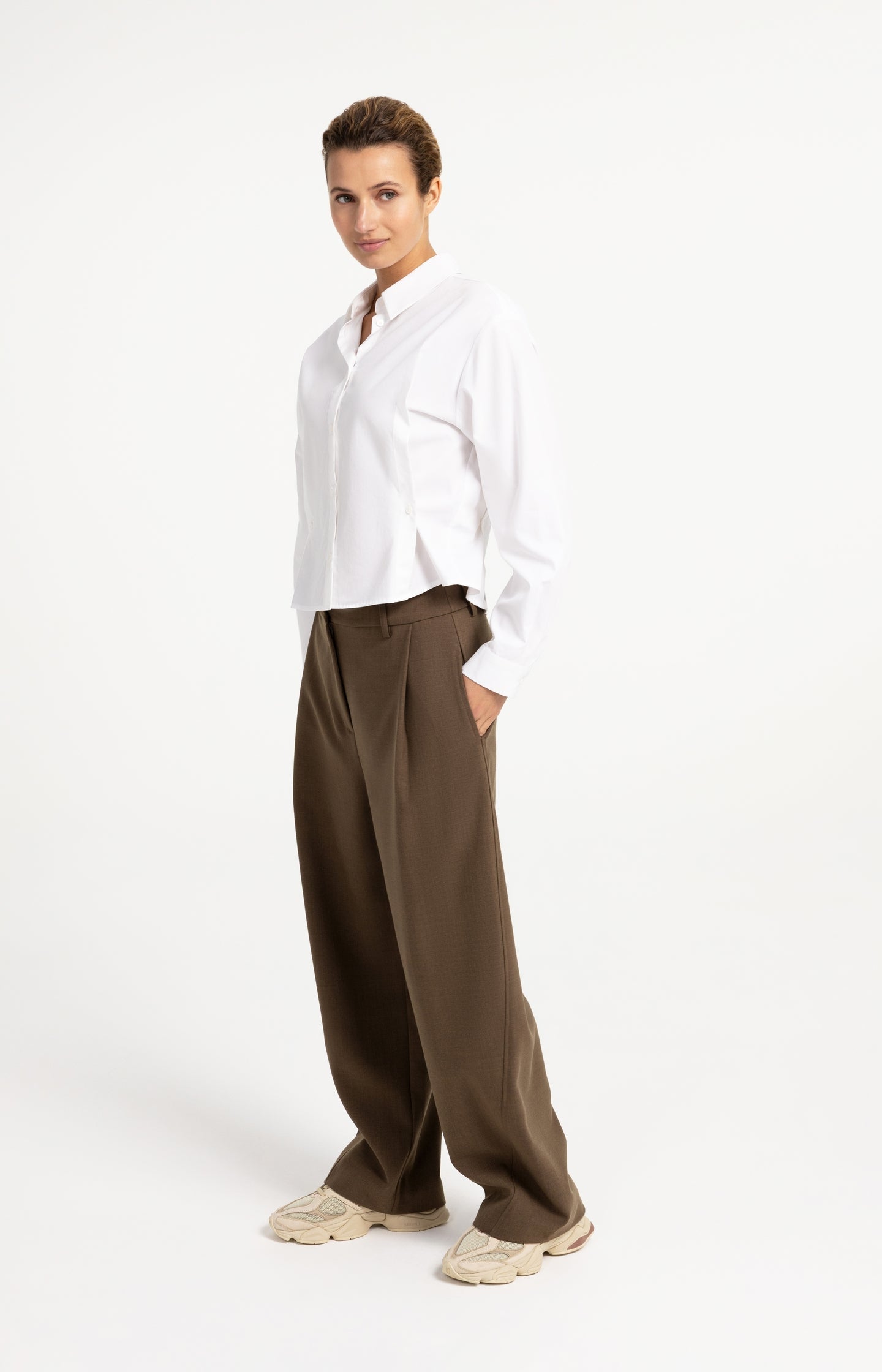 Women’s classic poplin blouse by YAYA
