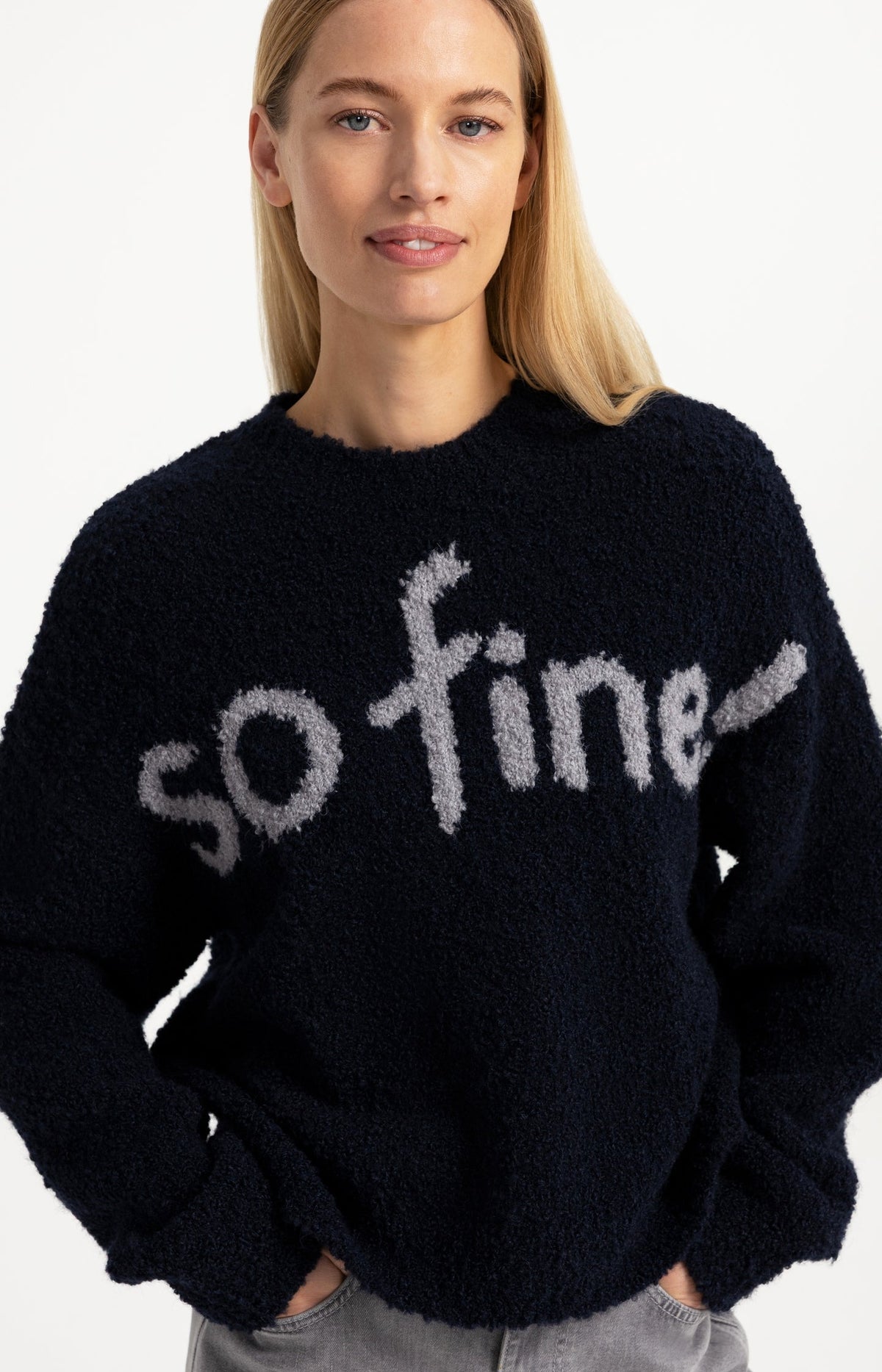 YAYA artwork jumper front view
