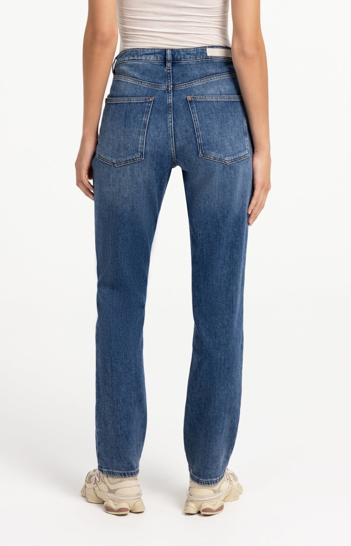 YAYA straight slim jeans with 32-inch leg